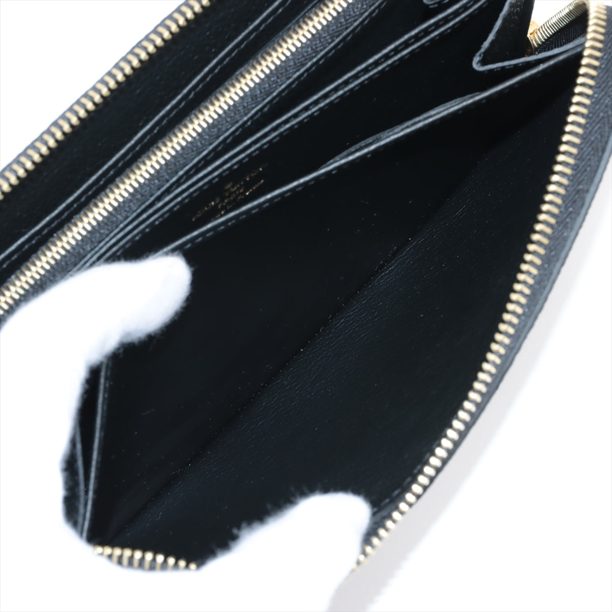 Louis Vuitton Bi-Color Monogram Implant Zippyr Wallet M80481 Noneir Round Zipper Wallet