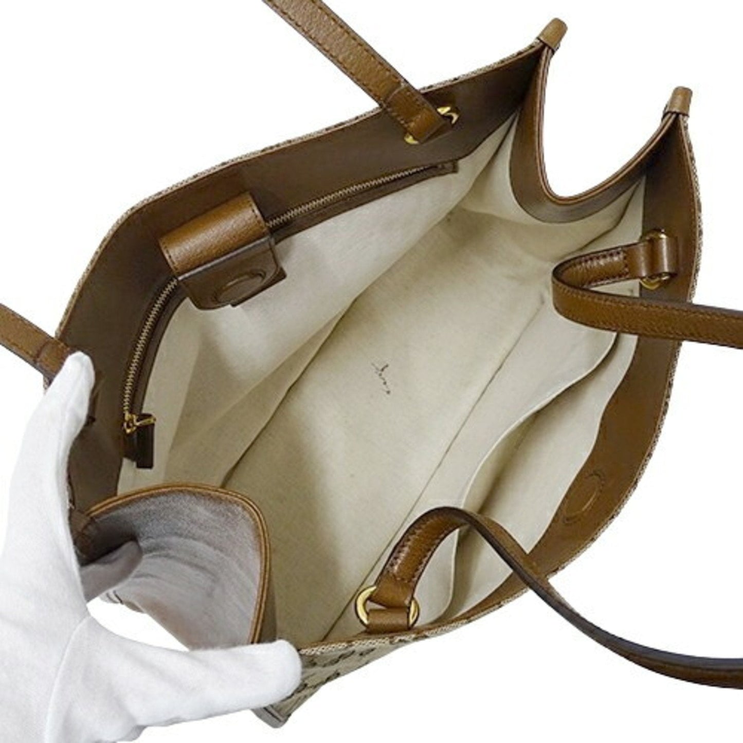 Gucci Gg Canvas  Canvas Tote Bag ()
