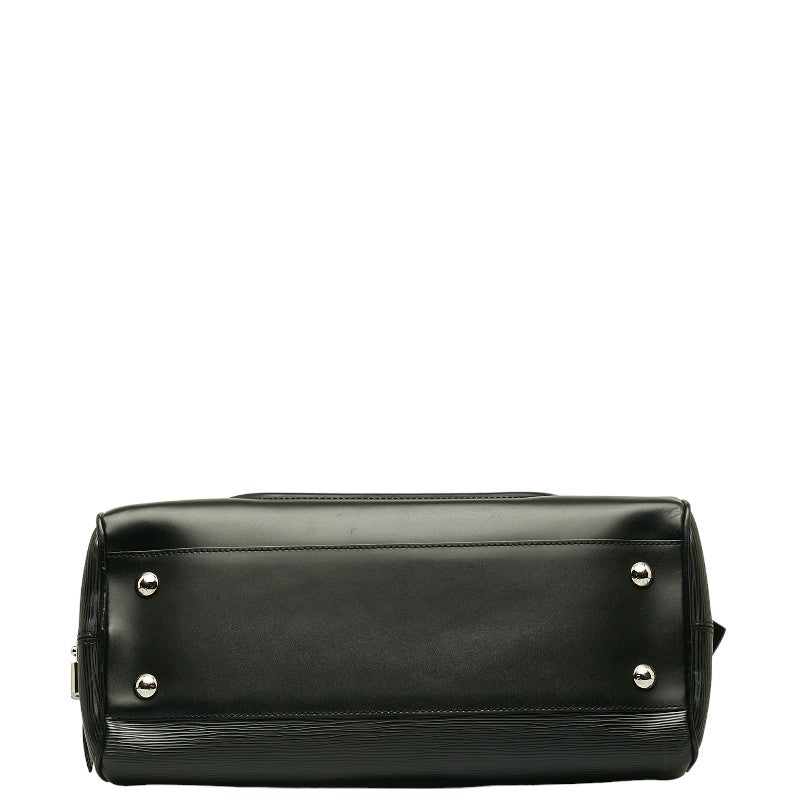 Louis Vuitton Epi Bowling Montaigne GM Handbag M59312 Noneir Black Leather  Louis Vuitton