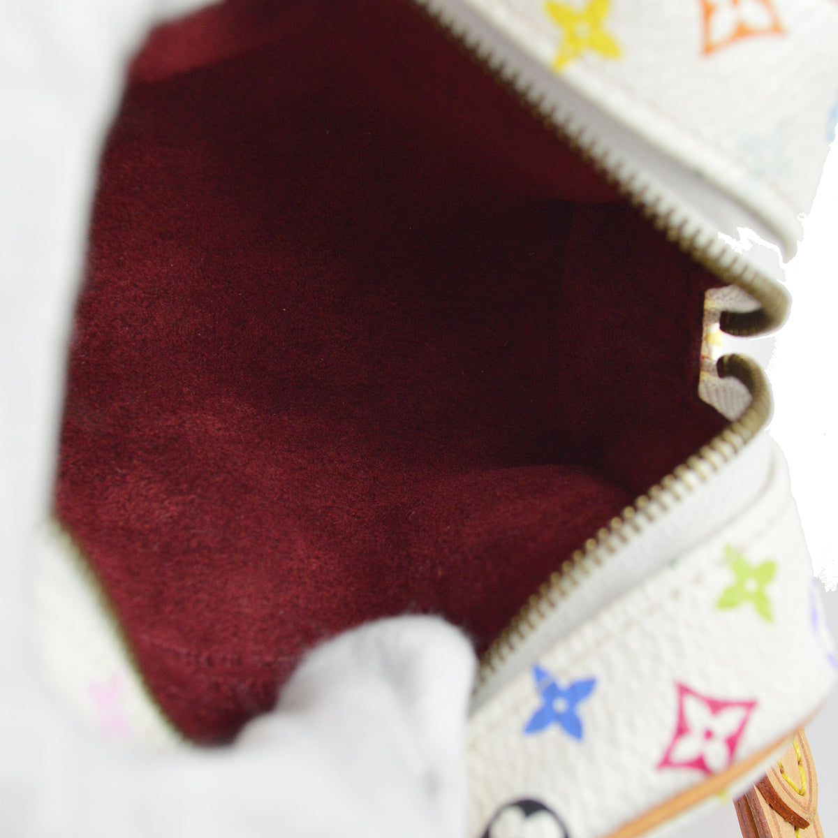 Louis Vuitton 2005 Monogram Multicolor Trousse Wapity Pouch Bag M58033