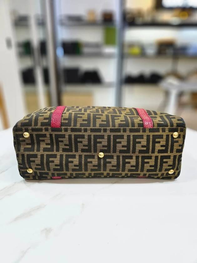 Gucci Luxury Fendi Zucca Jagard Linda Satchel Bag