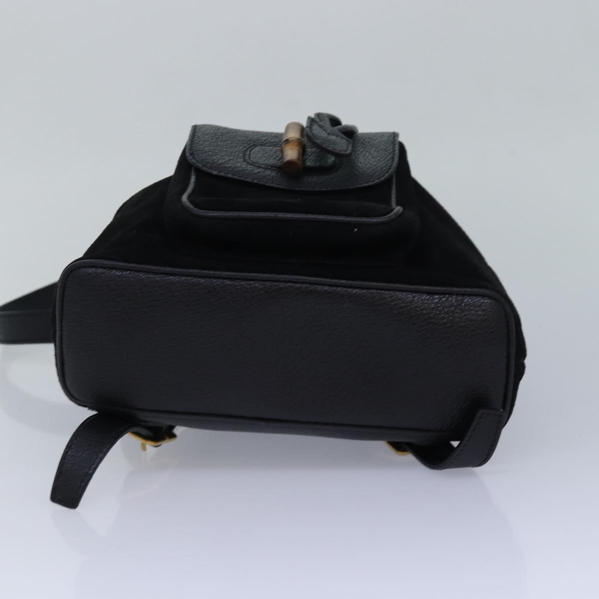 Luxury Gucci Trending 2025 Bamboo  Suede Backpack Bag ()