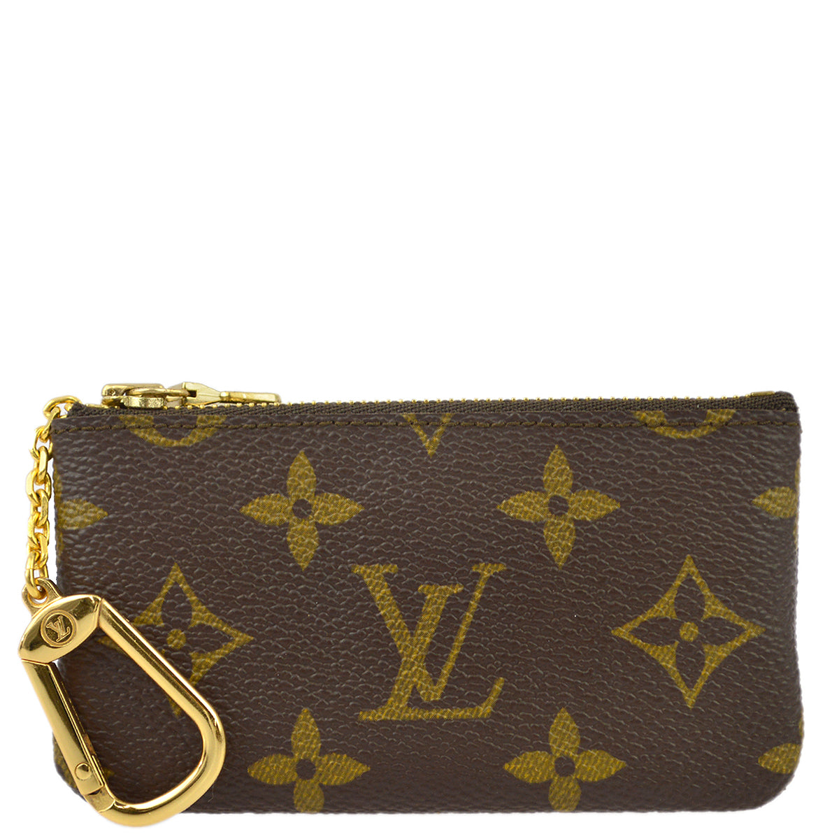 Louis Vuitton Monogram Pochette Cles Coin Purse Wallet M62650