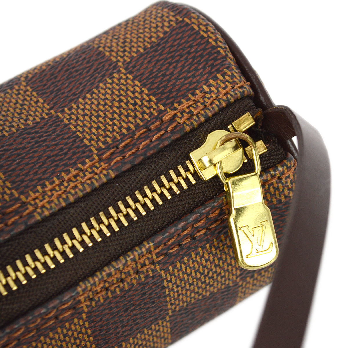 Louis Vuitton Damier Papillon Attached Pouch Bag