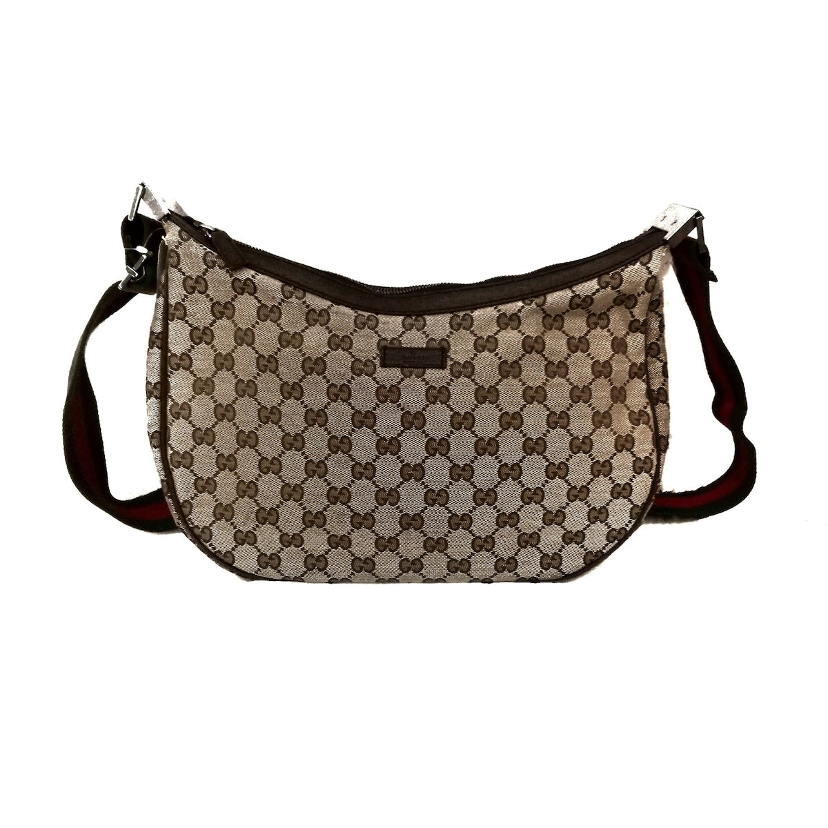 Gucci Gg Pattern  Canvas Shoulder Bag ()