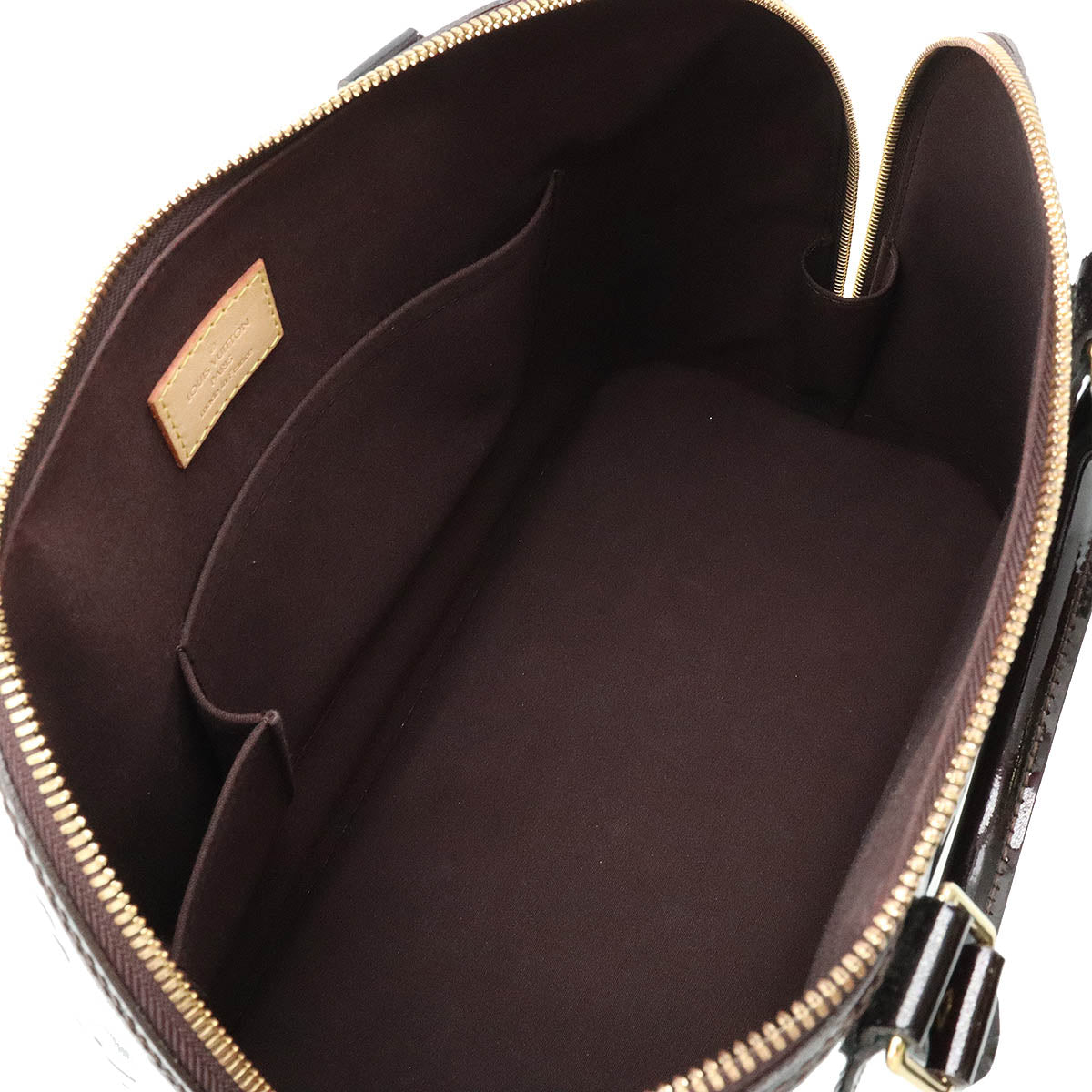 Louis Vuitton Louis Vuitton Monogram Vernis Alma GM Handbag Patent Leather M93595