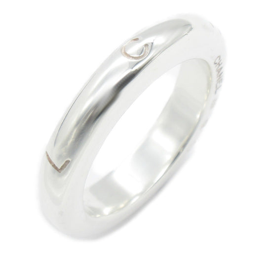 CHANEL Logo Ring and Ring Jewelry Silver 925  Silver