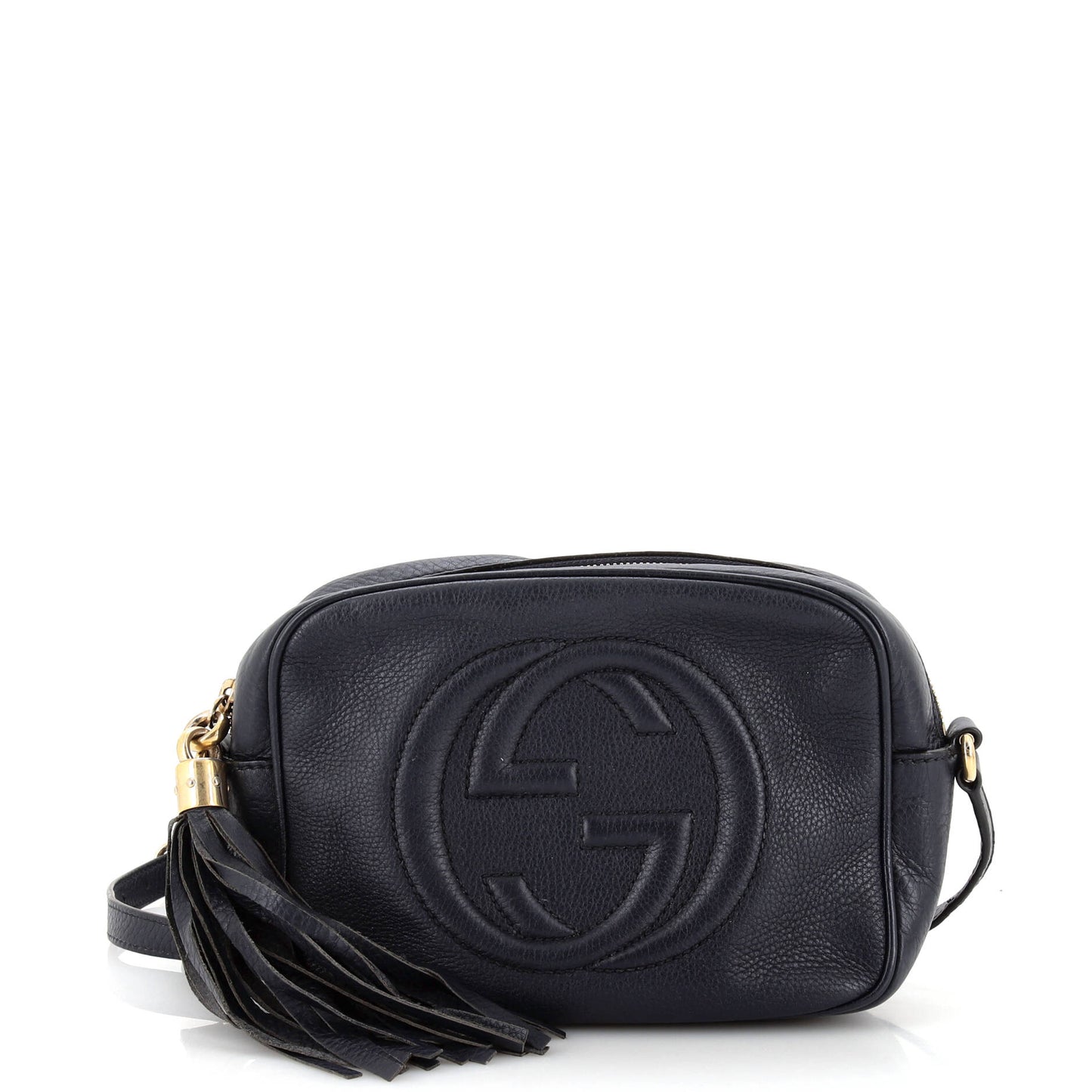 Luxury Gucci Trending 2025 Soho Disco Crossbody Bag Leather Small
