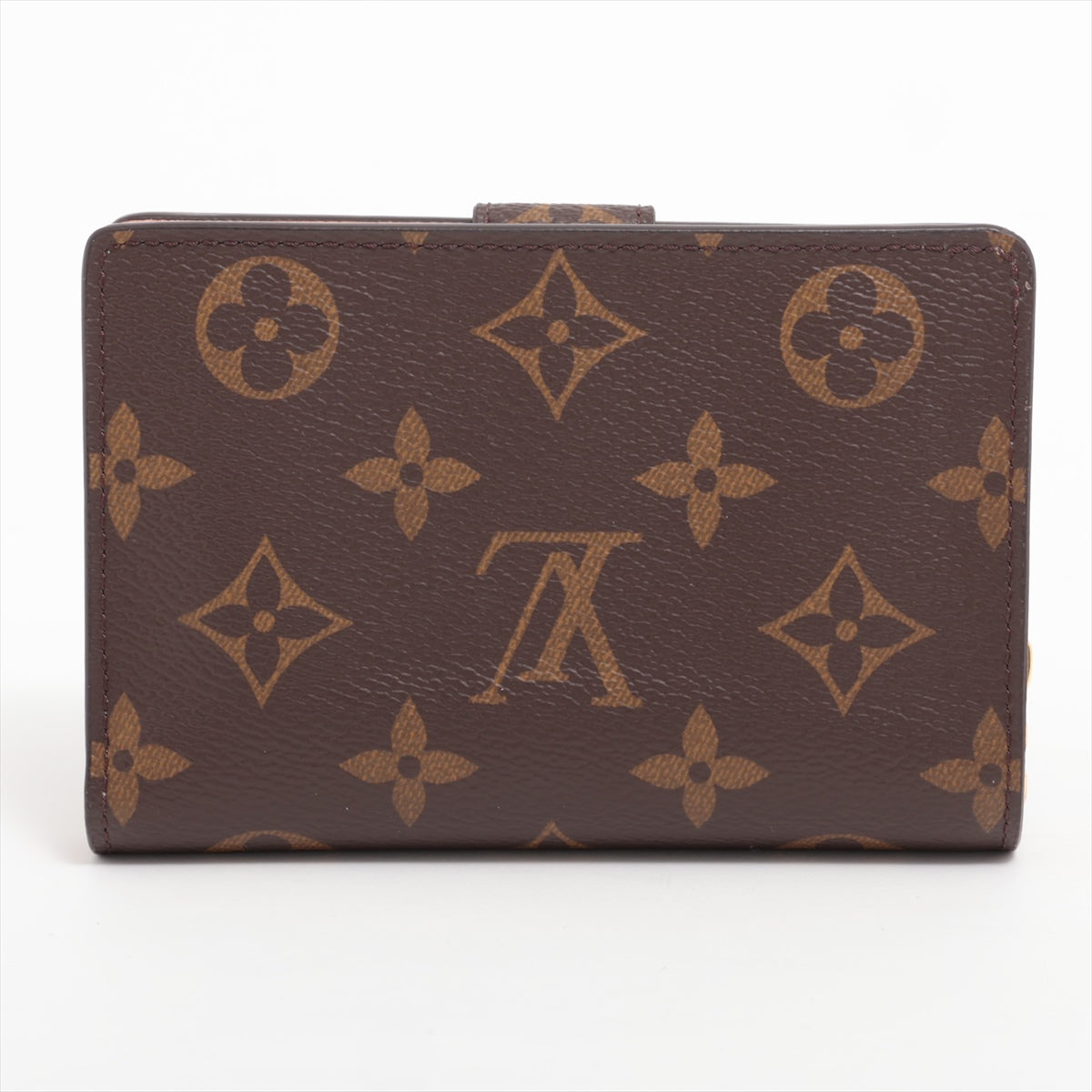Louis Vuitton Monogram Portfolio Juliet M80973 Rose Valerie Compact Wallet Initial Into