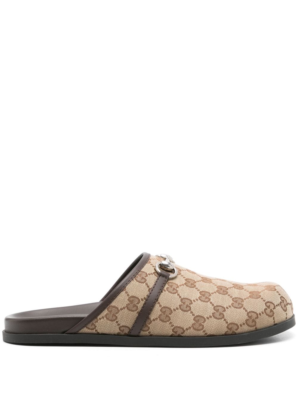 Luxury Gucci Trending 2025 Men's Gg Motif Slippers in Beige | Size 8 | 786486FADFO9744