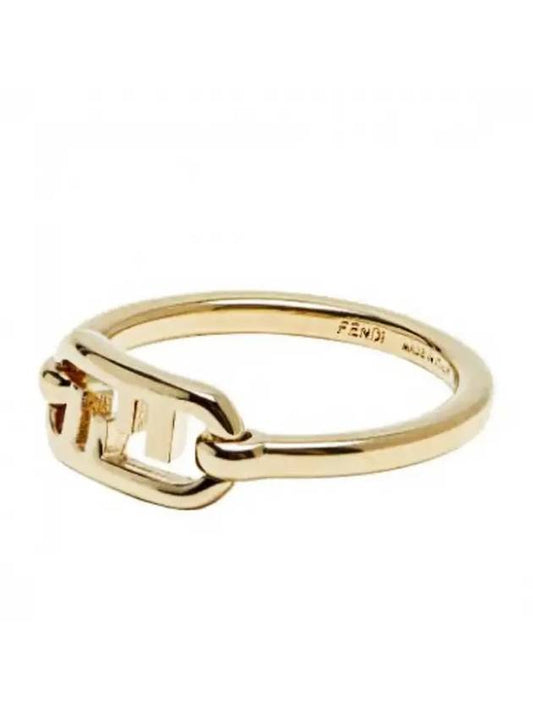 Luxury Fendi O'Lock Ring Gold