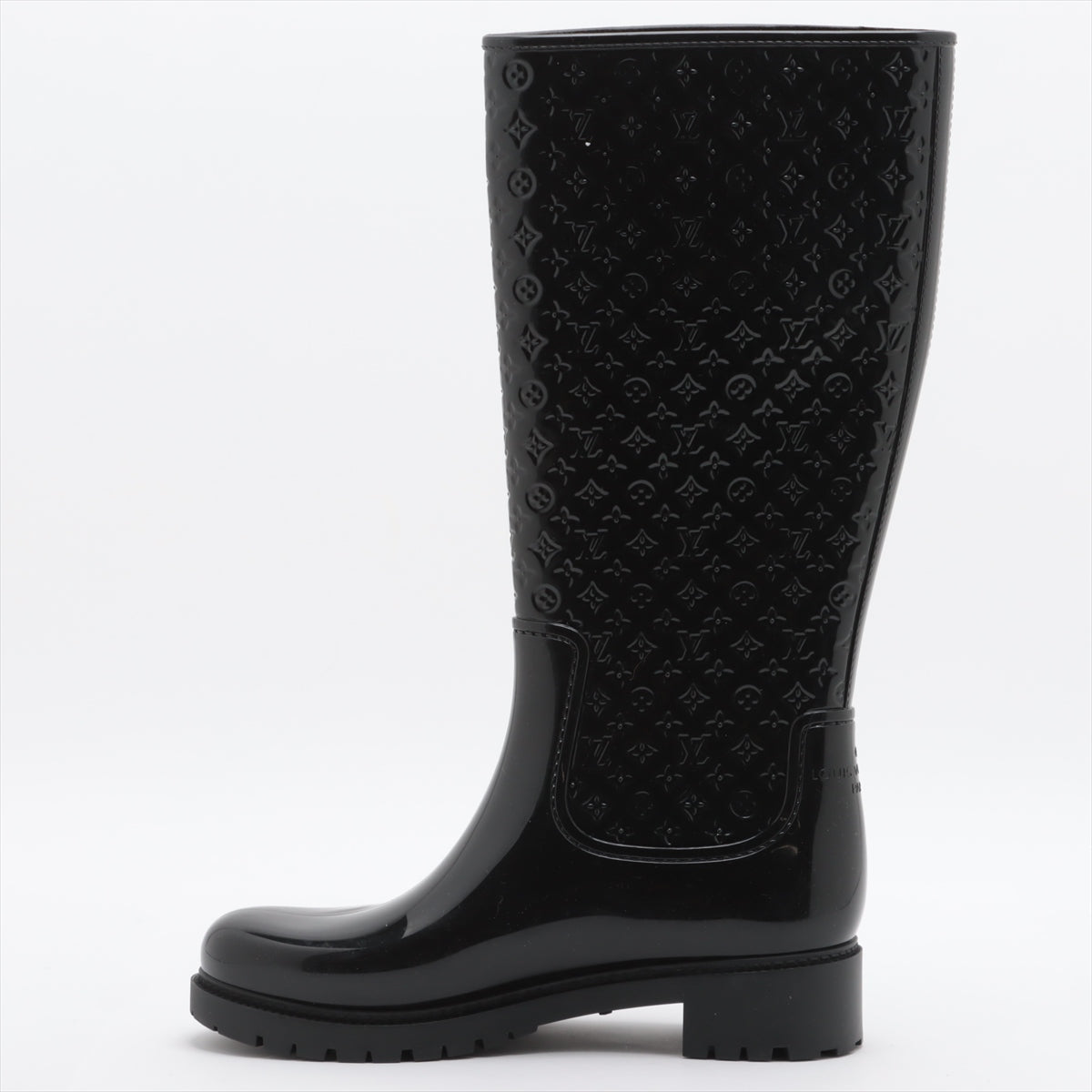 Louis Vuitton spr line rainbow boots 41 40 men black monogram mini right size difference  happy  shop
