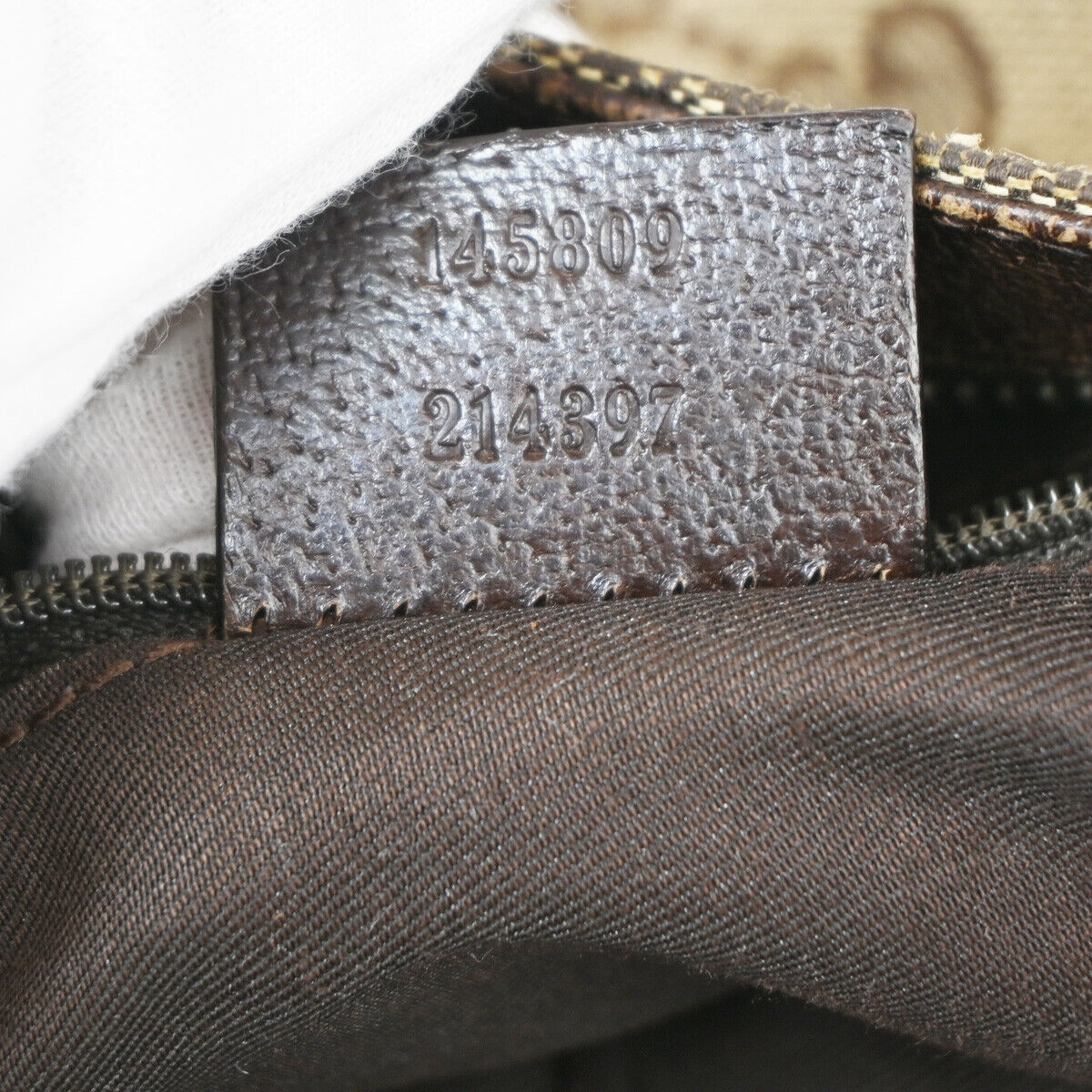 Gucci Sherry  Canvas Shoulder Bag