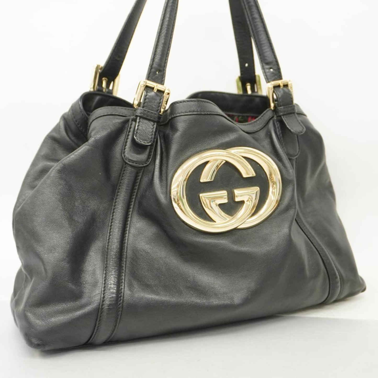 Gucci  Leather Tote Bag