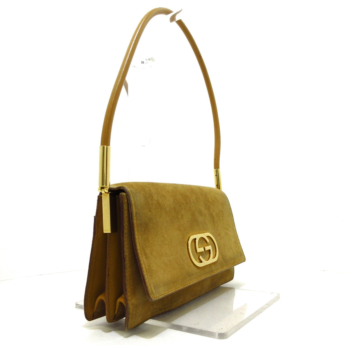 Gucci  Suede Shoulder Bag ()
