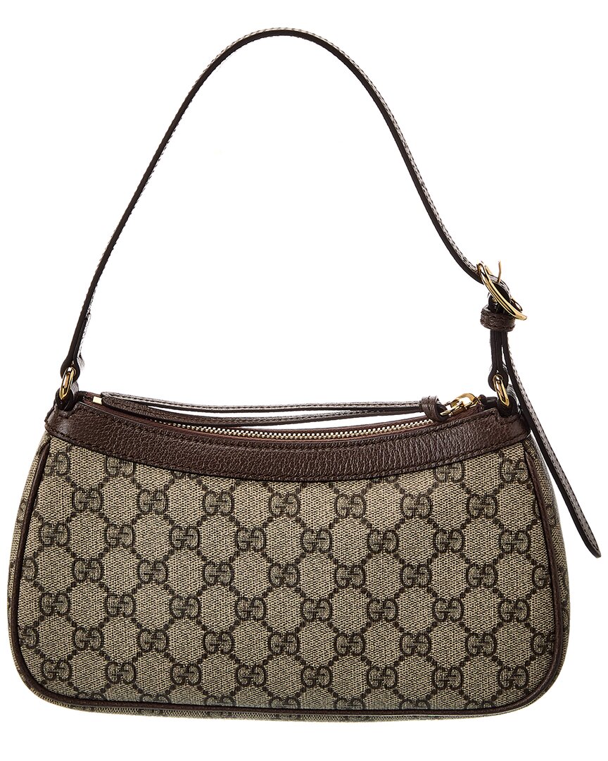 Gucci Ophidia Small GG Supreme Canvas & Leather Hobo Bag