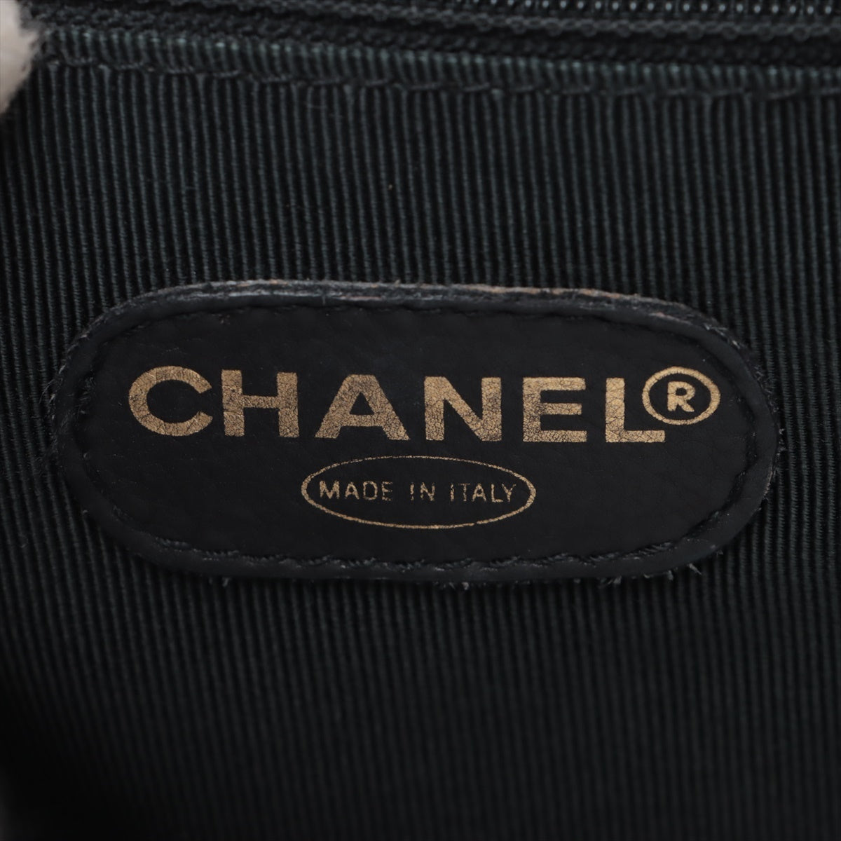 Chanel Triple Coco Cabia S Chain Rucks Black G  4th