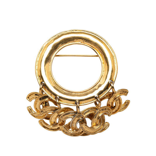 Chanel Vintage Fopsing Five Coco 5  Brooch G   CHANEL
