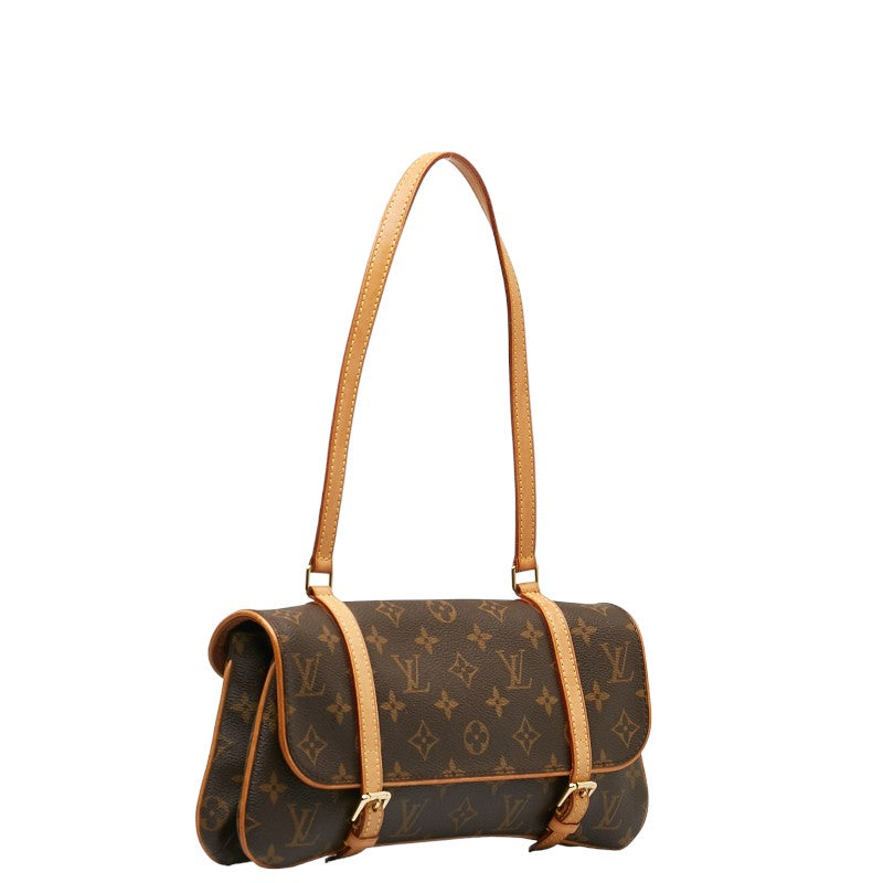 Louis Vuitton Monogram Marell Handbag M51157 Brown PVC Leather  Louis Vuitton