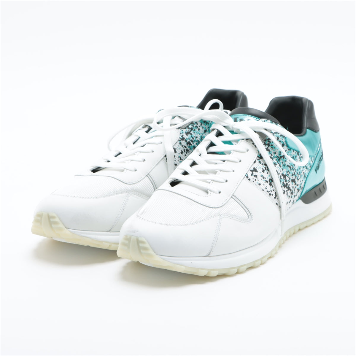 Louis Vuitton Lanewline 20 Years Leather Trainers 10 1/2 Men Multicolor GO0220 ay