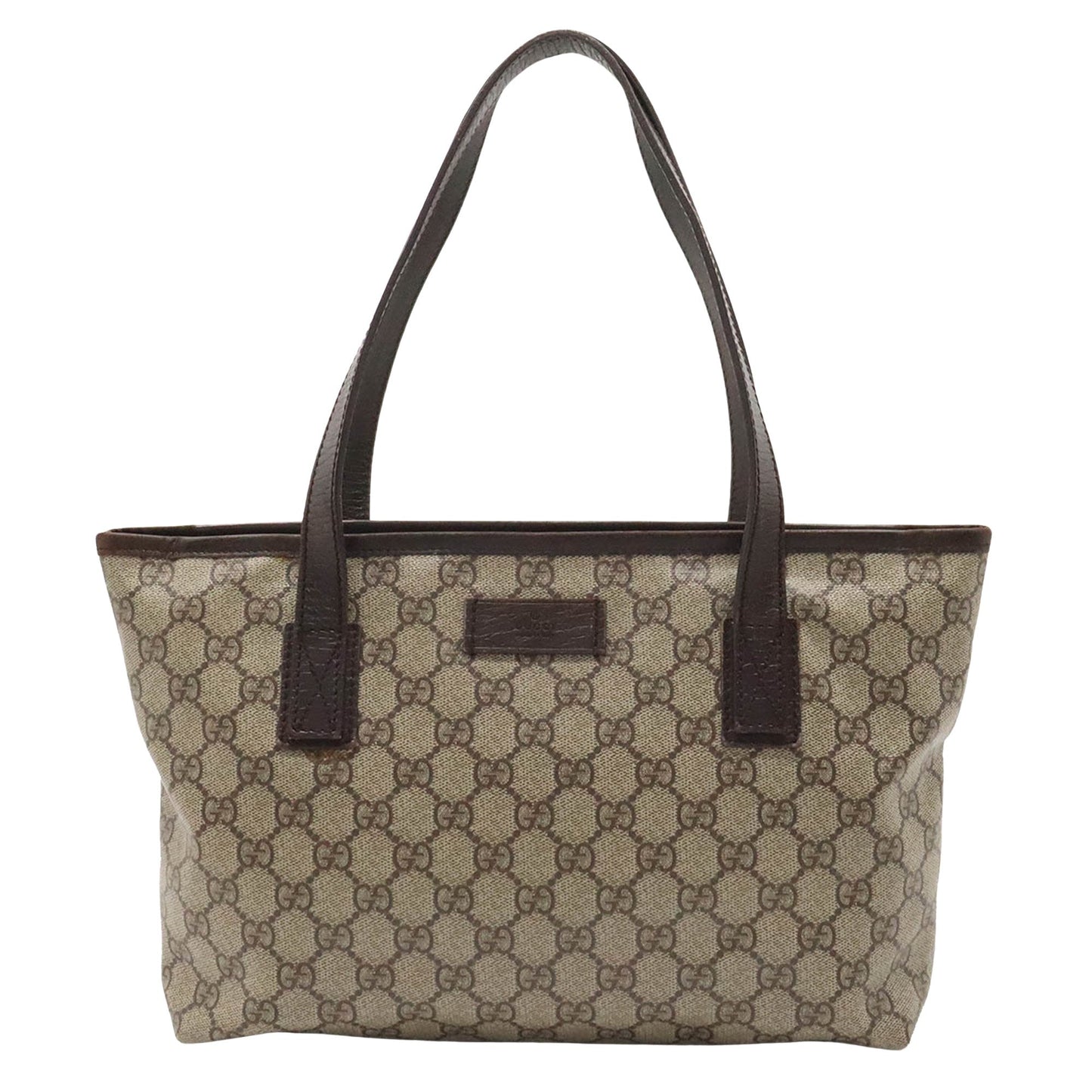 Gucci Gg Plus  Canvas Tote Bag