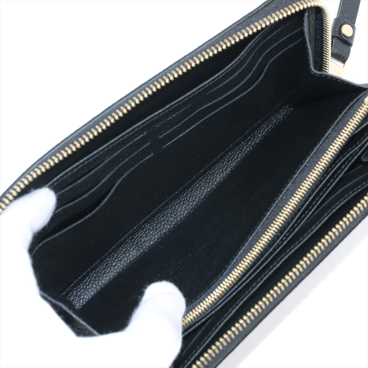 Louis Vuitton Bi-Color Monogram Implant Zippyr Wallet M80481 Noneir Round Zipper Wallet  Reaction