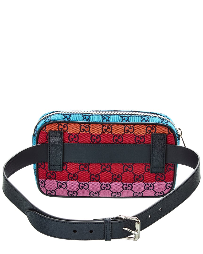 Luxury Gucci Trending 2025 GG Canvas & Leather Belt Bag
