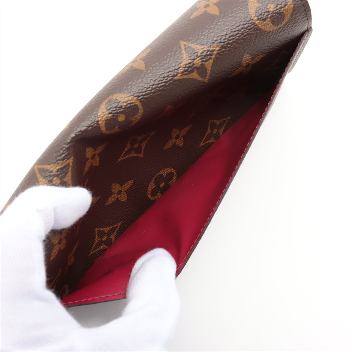 Louis Vuitton Monogram Portfolio Sarah M62234 Fushai Long  Reaction Wallet