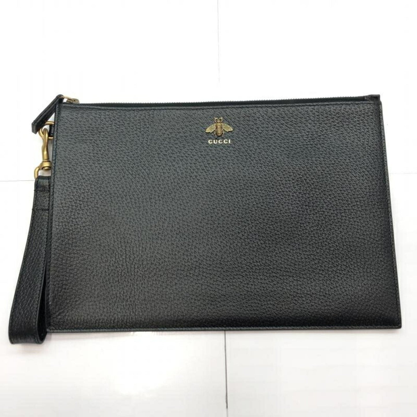 Gucci Animalier  Leather Clutch Bag ()