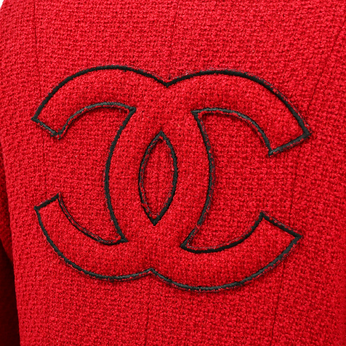 Luxury Chanel Double Breasted Jacket Red 29 #40