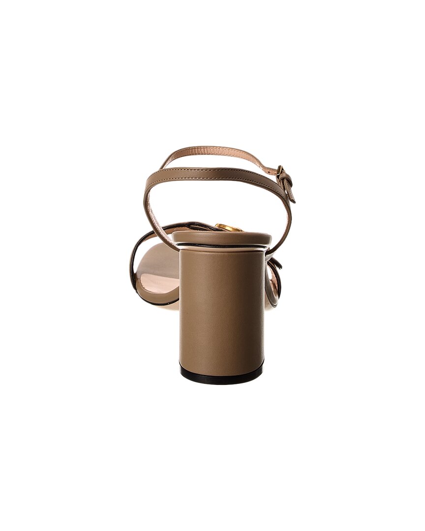 Gucci GG Leather Sandal