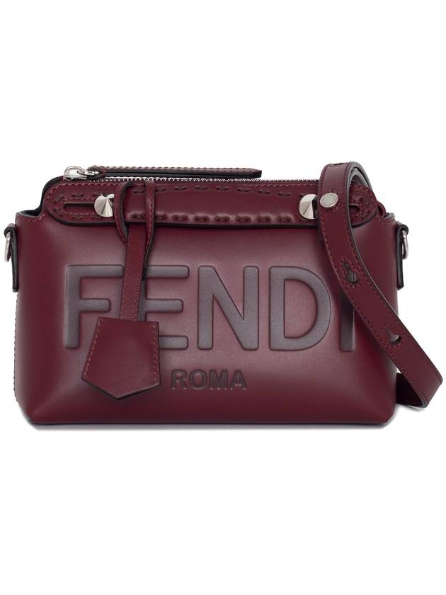 Luxury Fendi By The Way Boston Shoulder Bag Barolo Wine