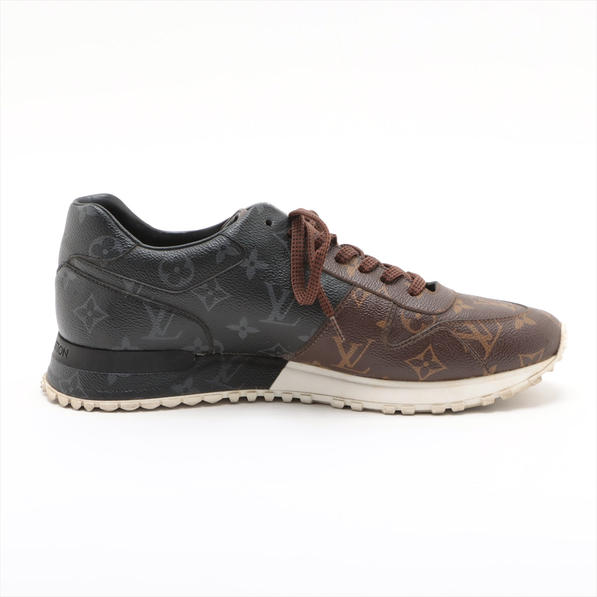 Louis Vuitton Lanew Line 17 Years Leather Trainers 7 1/2 Men Multicolor GO0197 Monogram