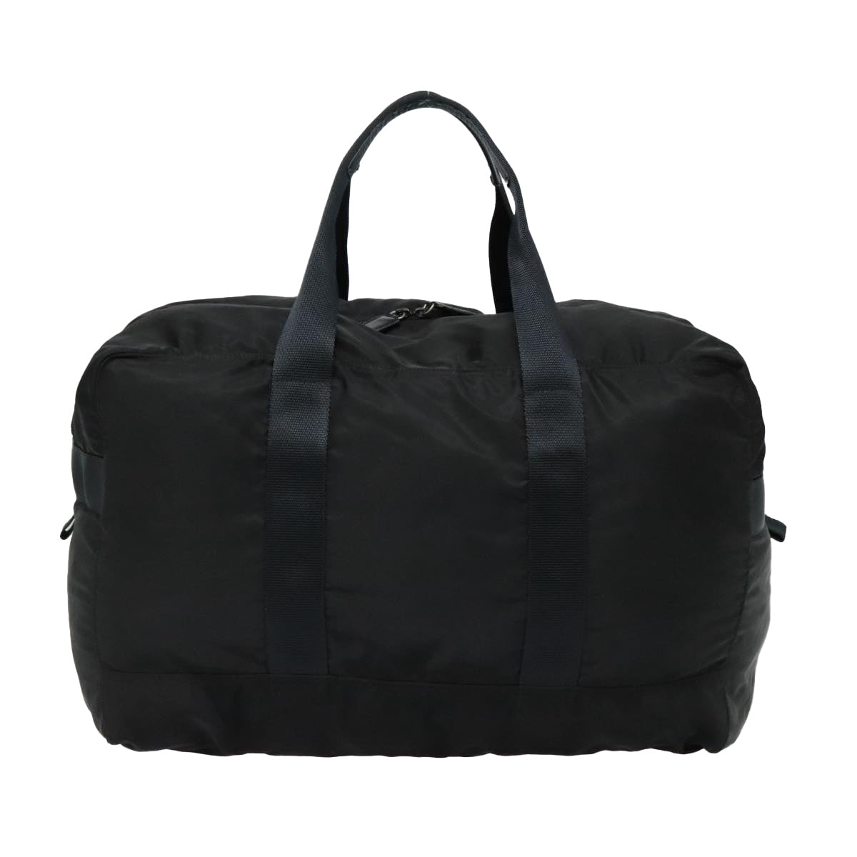 Luxury Prada Boston Bag Nylon Black  90048