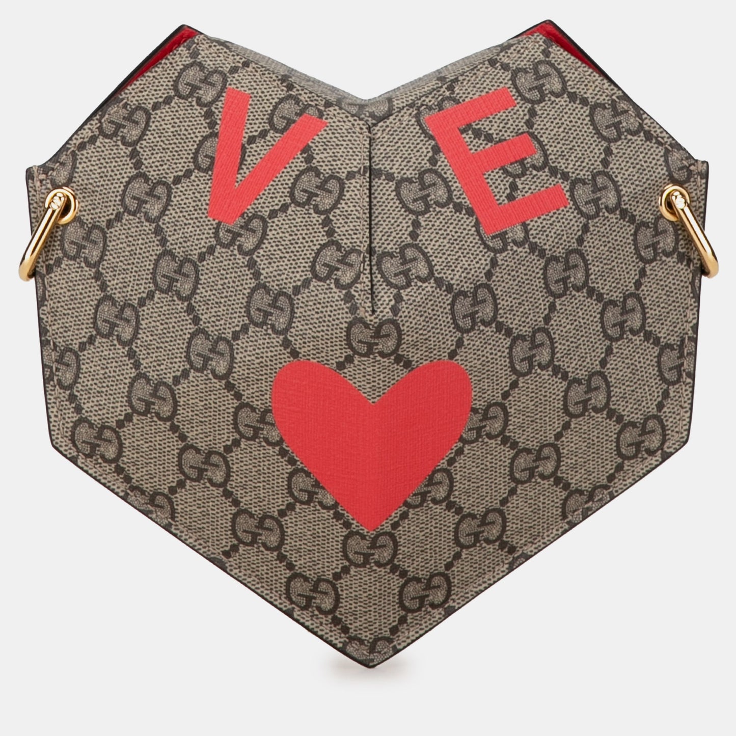Luxury Gucci Trending 2025 GG Supreme Heart Love on Chain