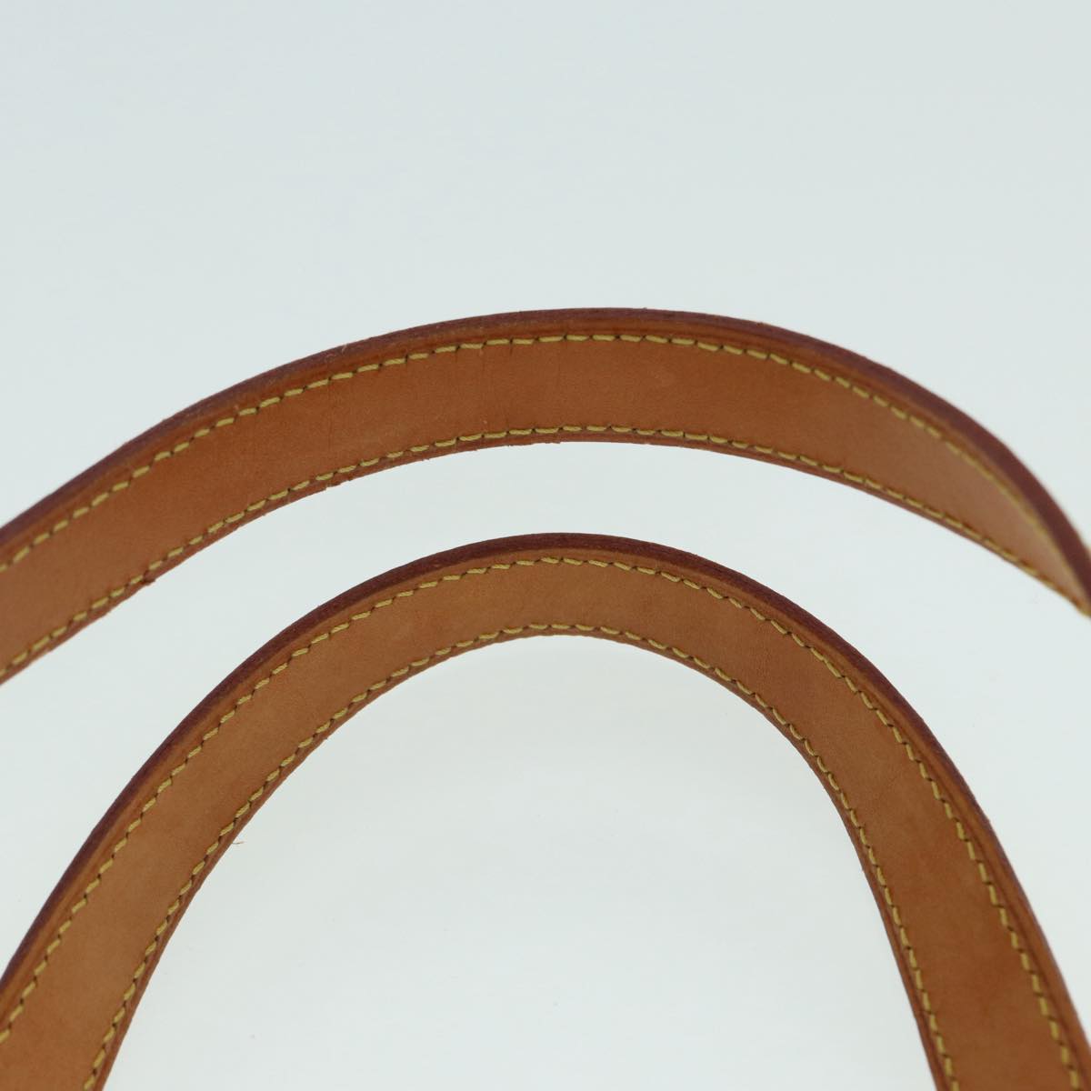LOUIS VUITTON Monogram Vernis Houston Hand Bag Beige M91004 LV 90318