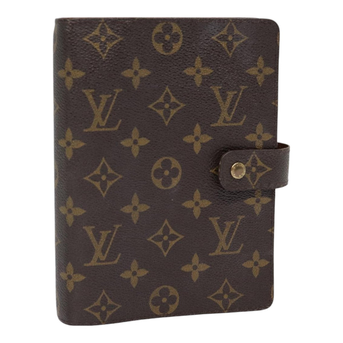 LOUIS VUITTON Monogram Agenda MM Day Planner Cover R20105 LV 90326