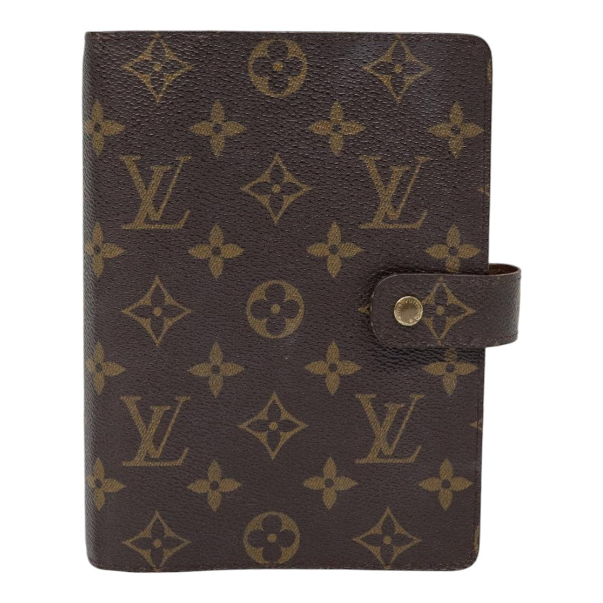 LOUIS VUITTON Monogram Agenda MM Day Planner Cover R20105 LV 90326