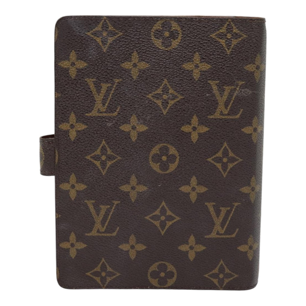 LOUIS VUITTON Monogram Agenda MM Day Planner Cover R20105 LV 90326
