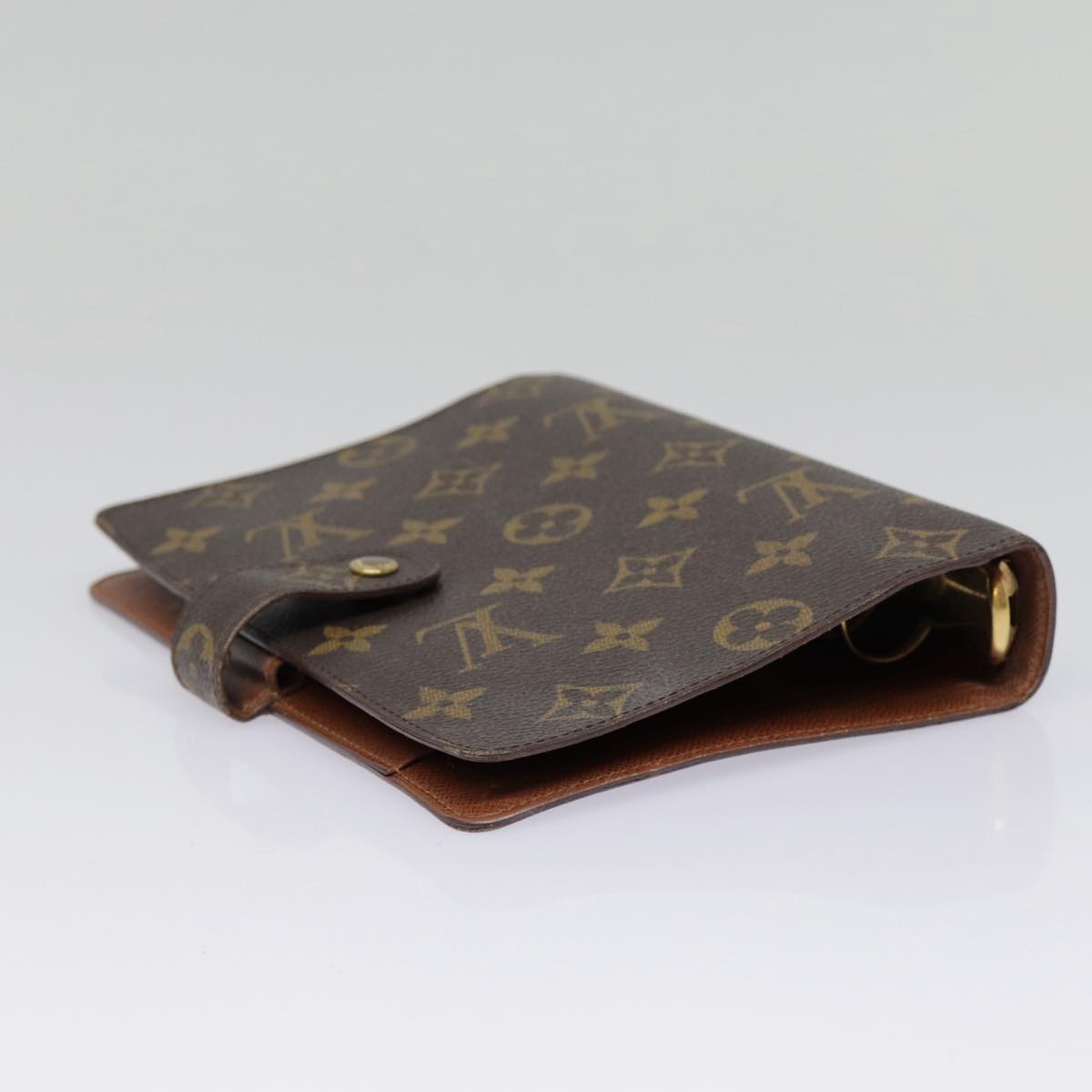 LOUIS VUITTON Monogram Agenda MM Day Planner Cover R20105 LV 90326