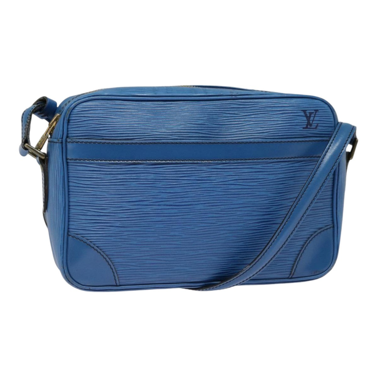 LOUIS VUITTON Epi Trocadero 23 Shoulder Bag Blue M52305 LV 90327