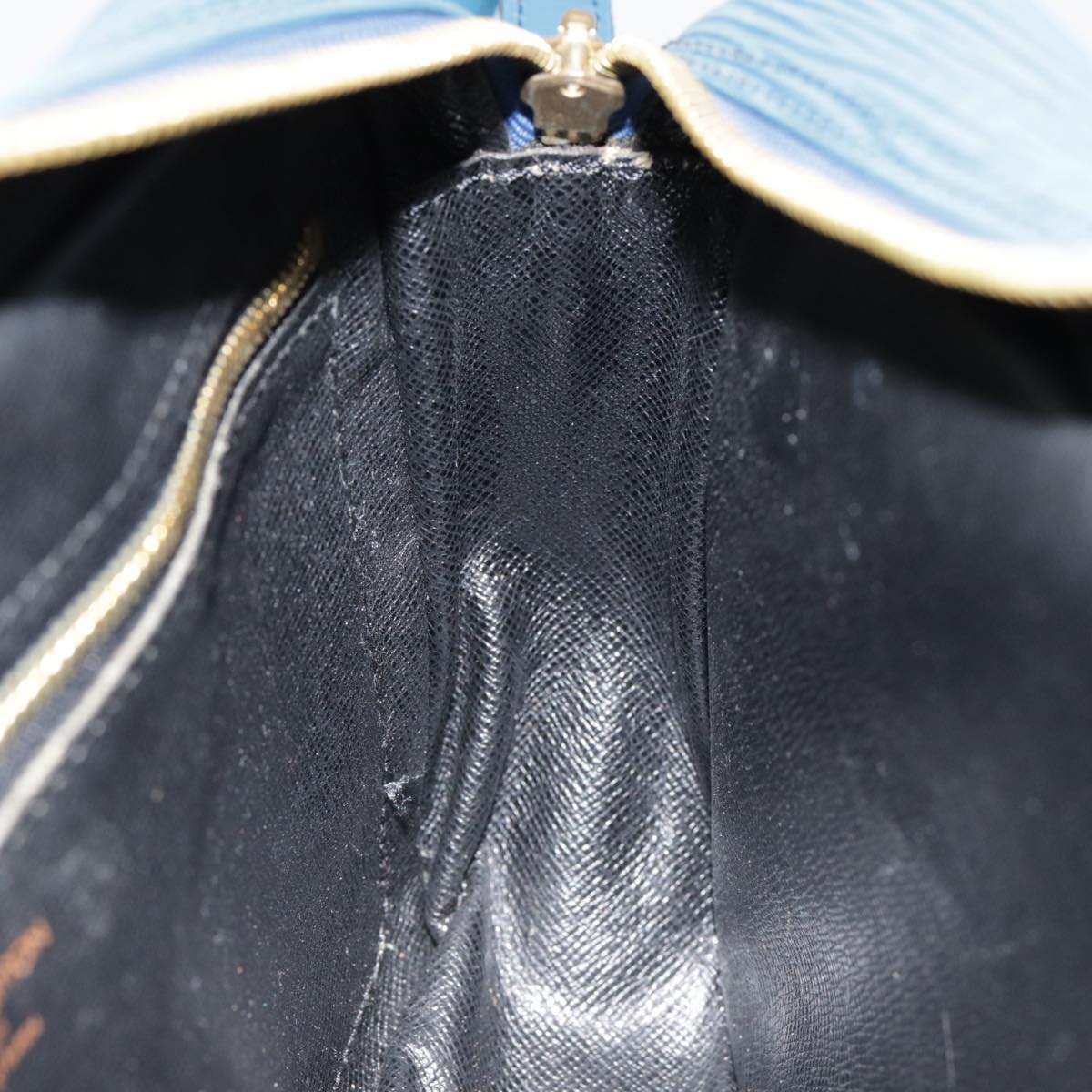 LOUIS VUITTON Epi Trocadero 23 Shoulder Bag Blue M52305 LV 90327