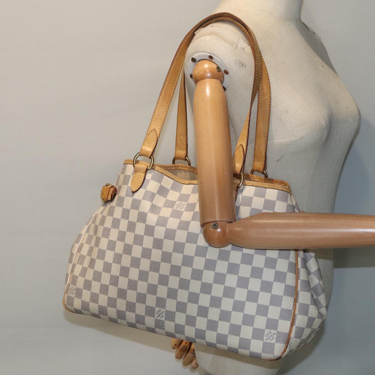 LOUIS VUITTON Damier Azur Batignolles Horizontal Tote Bag N48172 LV 90335