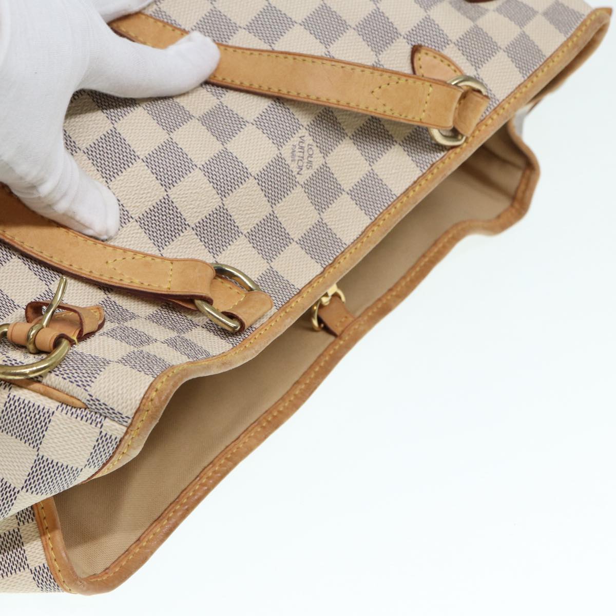 LOUIS VUITTON Damier Azur Batignolles Horizontal Tote Bag N48172 LV 90335