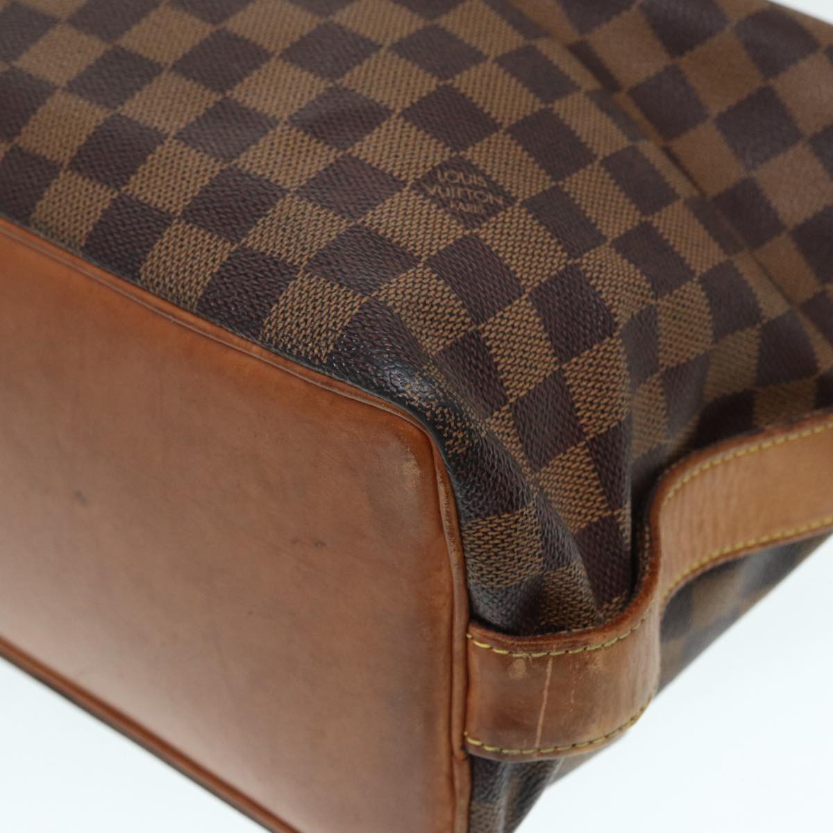 LOUIS VUITTON Damier Ebene Colombine Tote Bag 100th N99037 LV 90341