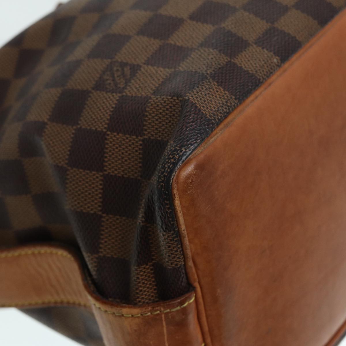 LOUIS VUITTON Damier Ebene Colombine Tote Bag 100th N99037 LV 90341