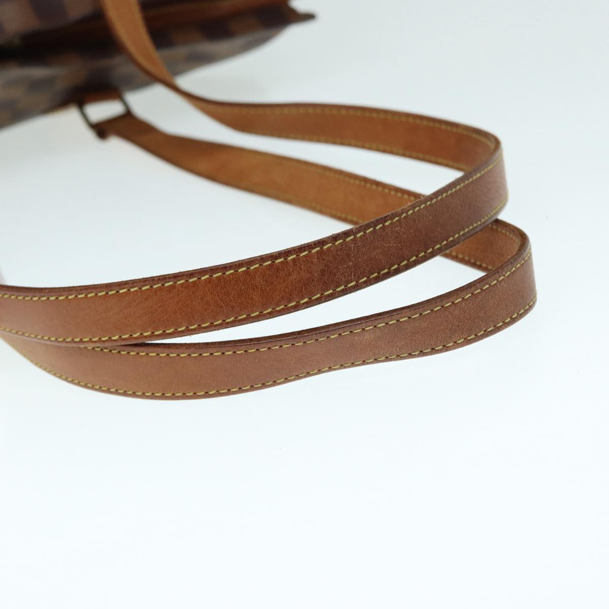 LOUIS VUITTON Damier Ebene Colombine Tote Bag 100th N99037 LV 90341