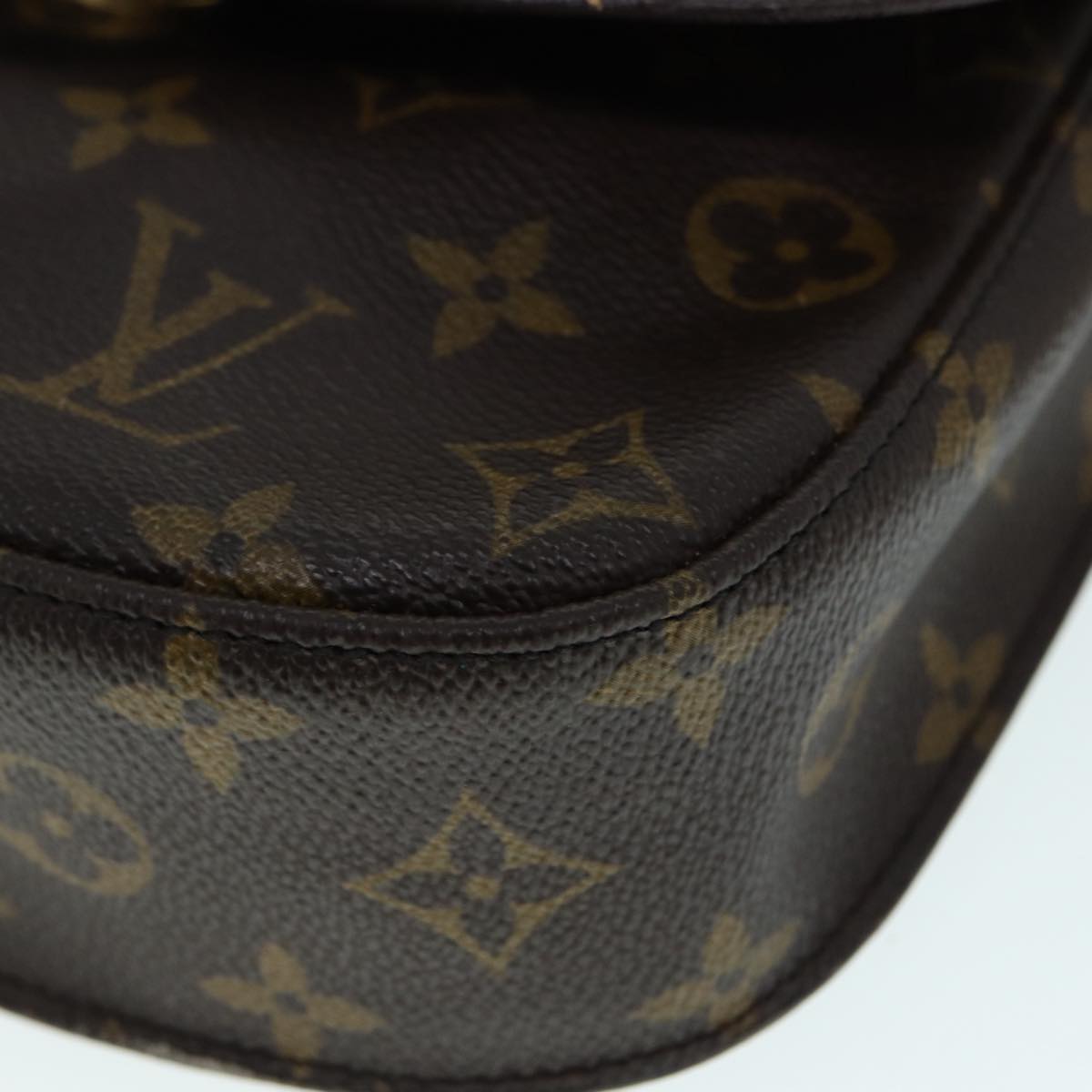 LOUIS VUITTON Monogram Saint Cloud MM Shoulder Bag M51243 LV 90348