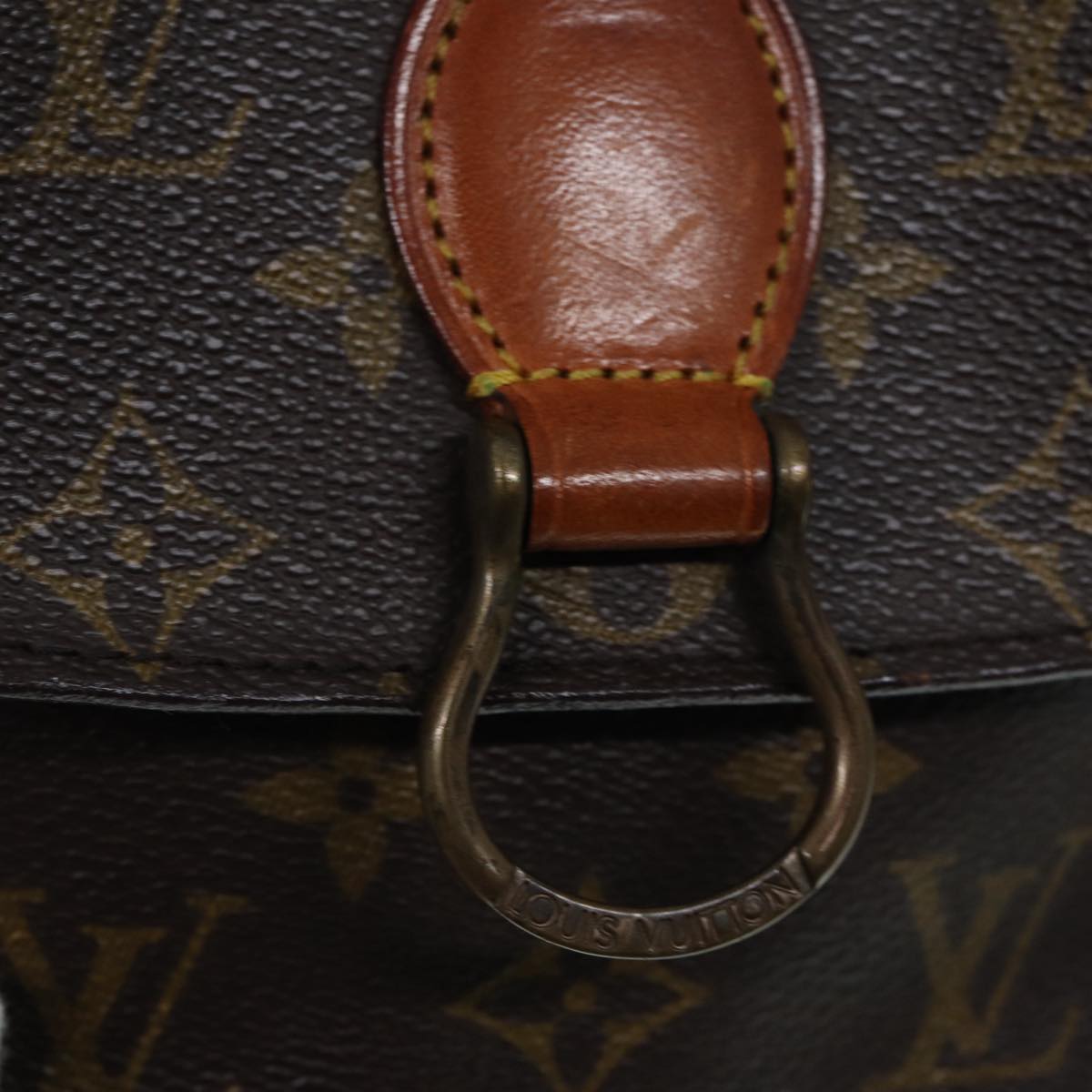 LOUIS VUITTON Monogram Saint Cloud MM Shoulder Bag M51243 LV 90348
