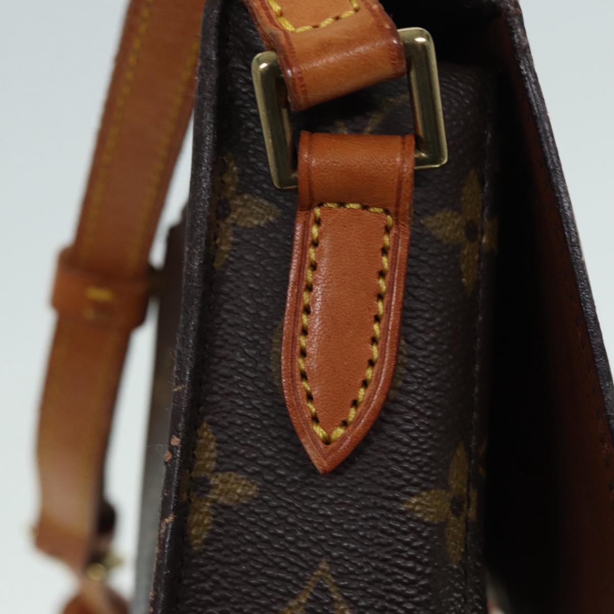 LOUIS VUITTON Monogram Saint Cloud MM Shoulder Bag M51243 LV 90348